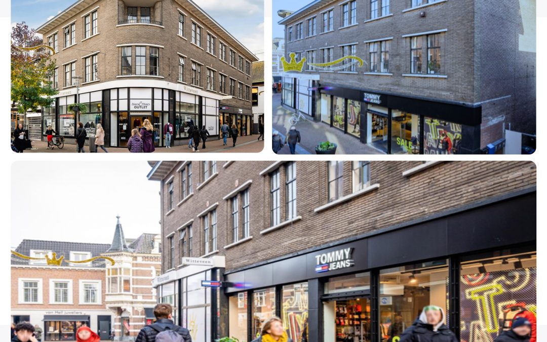Particuliere belegger koopt winkelpanden met woningen in Apeldoorn.